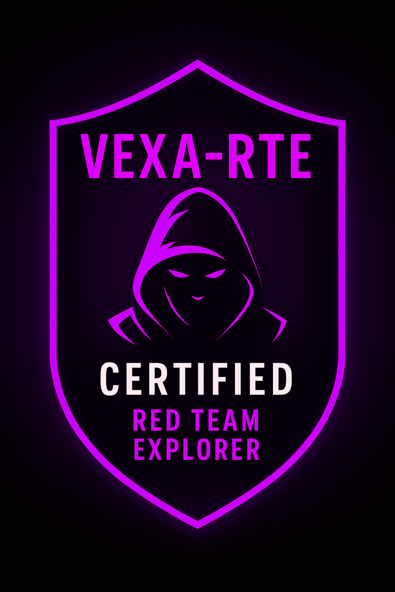 VEXA-RTE badge